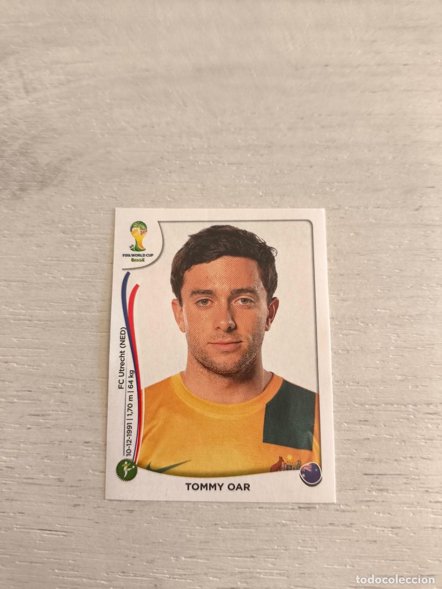 Cromos de F&uacute;tbol: 180 Tommy Oar AUSTRALIA PANINI FIFA MUNDIAL WORLD CUP BRASIL 2014 NO LIGA ESTE
