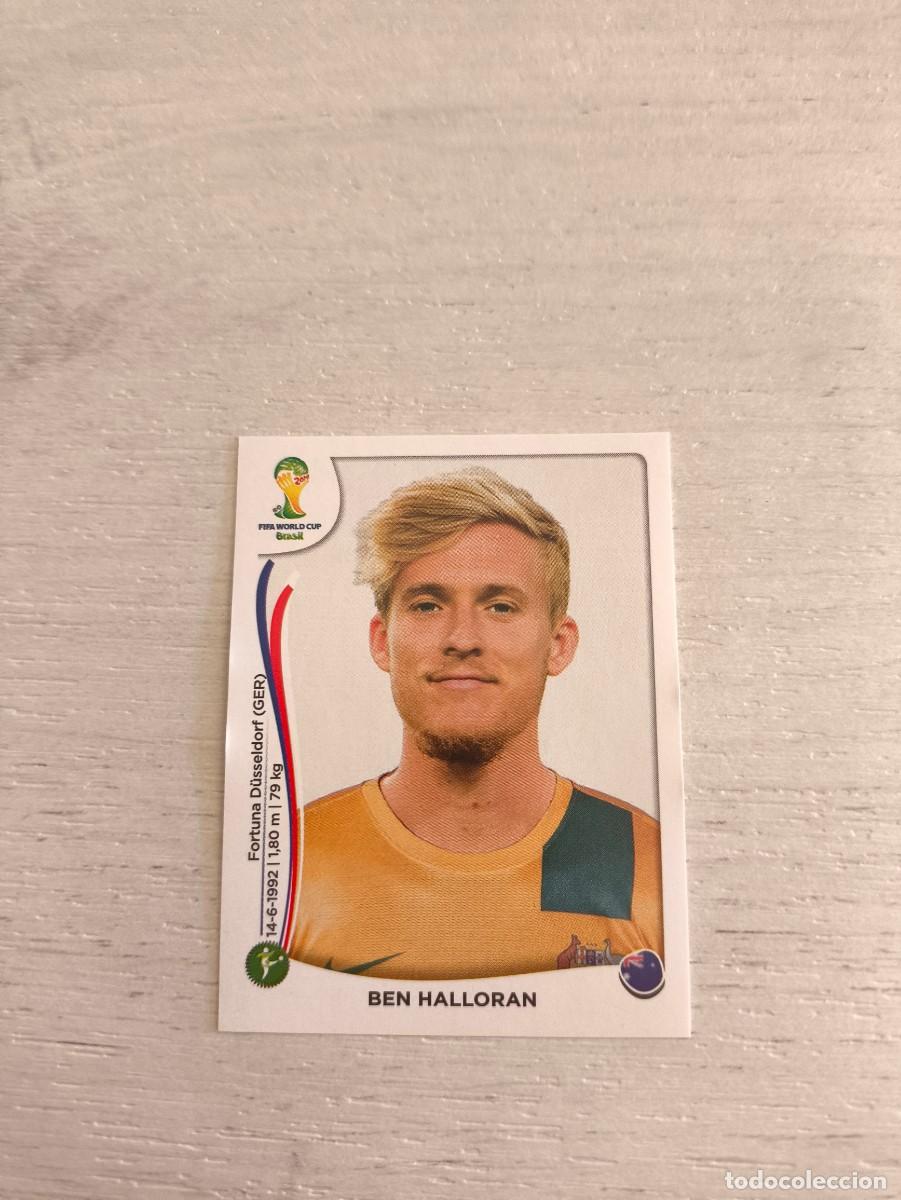 Cromos de F&uacute;tbol: 181 Ben Halloran AUSTRALIA PANINI FIFA MUNDIAL WORLD CUP BRASIL 2014 NO LIGA ESTE