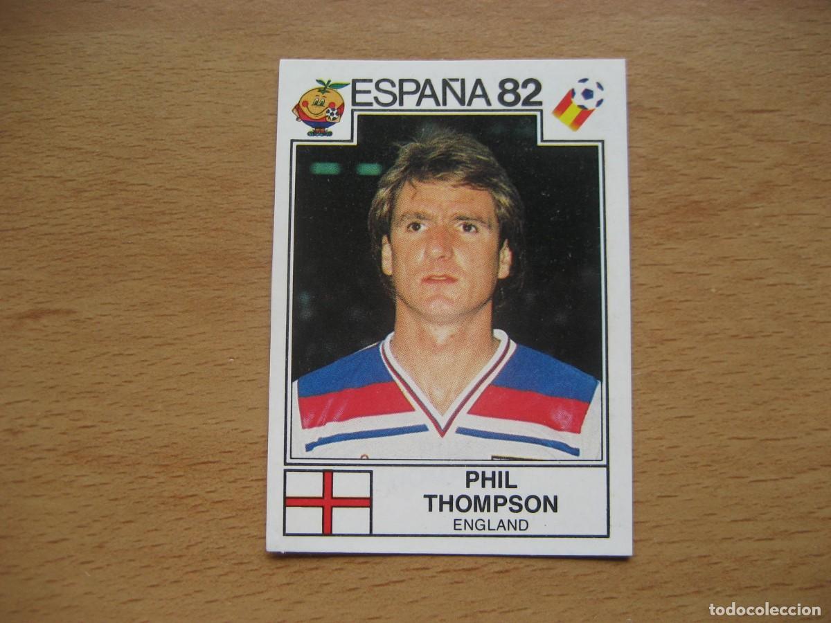 Cromos de F&uacute;tbol: ESPA&Ntilde;A 82 - N&ordm; 242 PHIL THOMPSON - INGLATERRA - PANINI