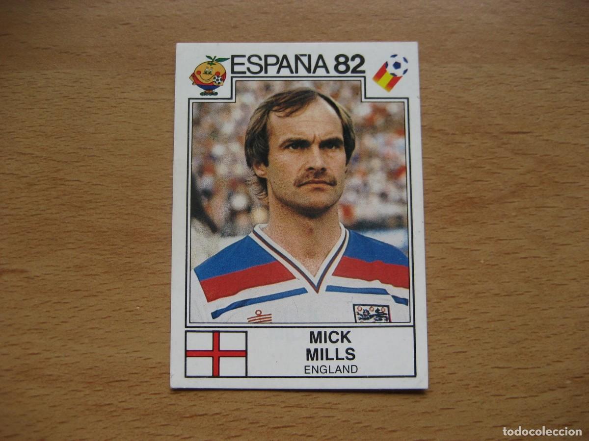 Cromos de F&uacute;tbol: ESPA&Ntilde;A 82 - N&ordm; 245 MICK MILLS - INGLATERRA - PANINI