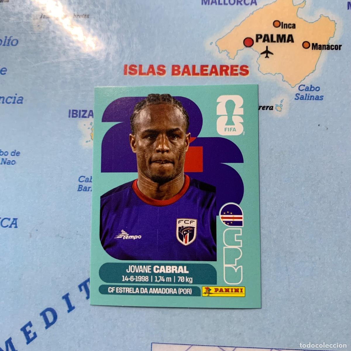 Cromos de F&uacute;tbol: Cabo Verde n&uacute;mero 16 cromo panini Mundial Fifa World Cup 2026