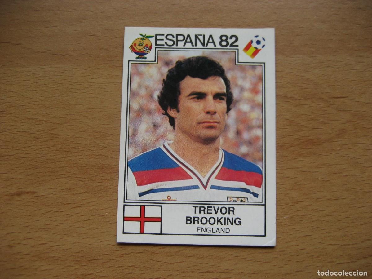 Cromos de F&uacute;tbol: ESPA&Ntilde;A 82 - N&ordm; 248 TREVOR BROOKING - INGLATERRA - PANINI