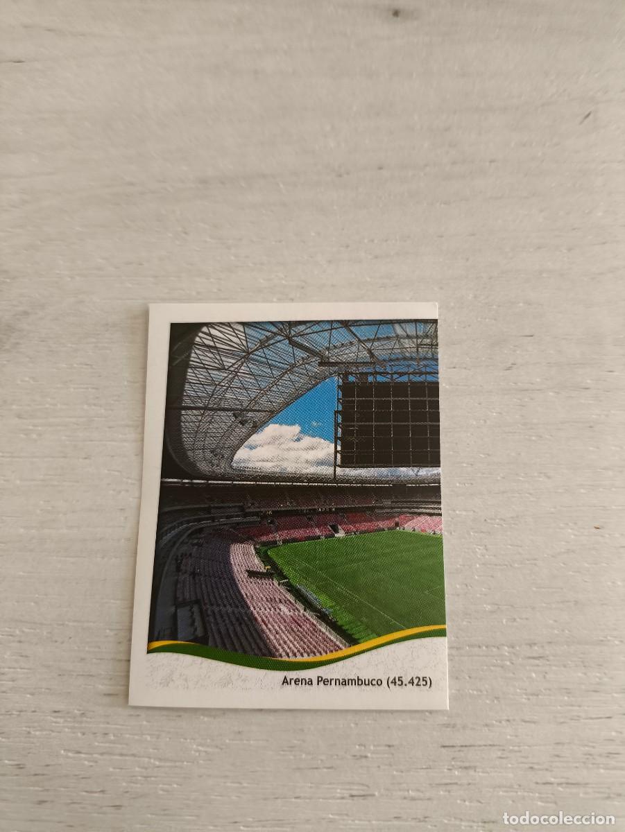 Cromos de F&uacute;tbol: 24 Arena Pernambuco - Recife PANINI FIFA MUNDIAL WORLD CUP BRASIL 2014 NO LIGA ESTE