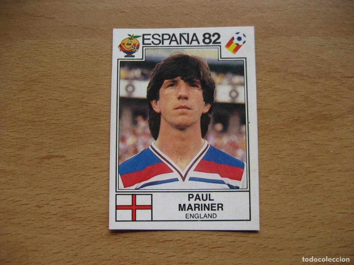 Cromos de F&uacute;tbol: ESPA&Ntilde;A 82 - N&ordm; 252 PAUL MARINER - INGLATERRA - PANINI