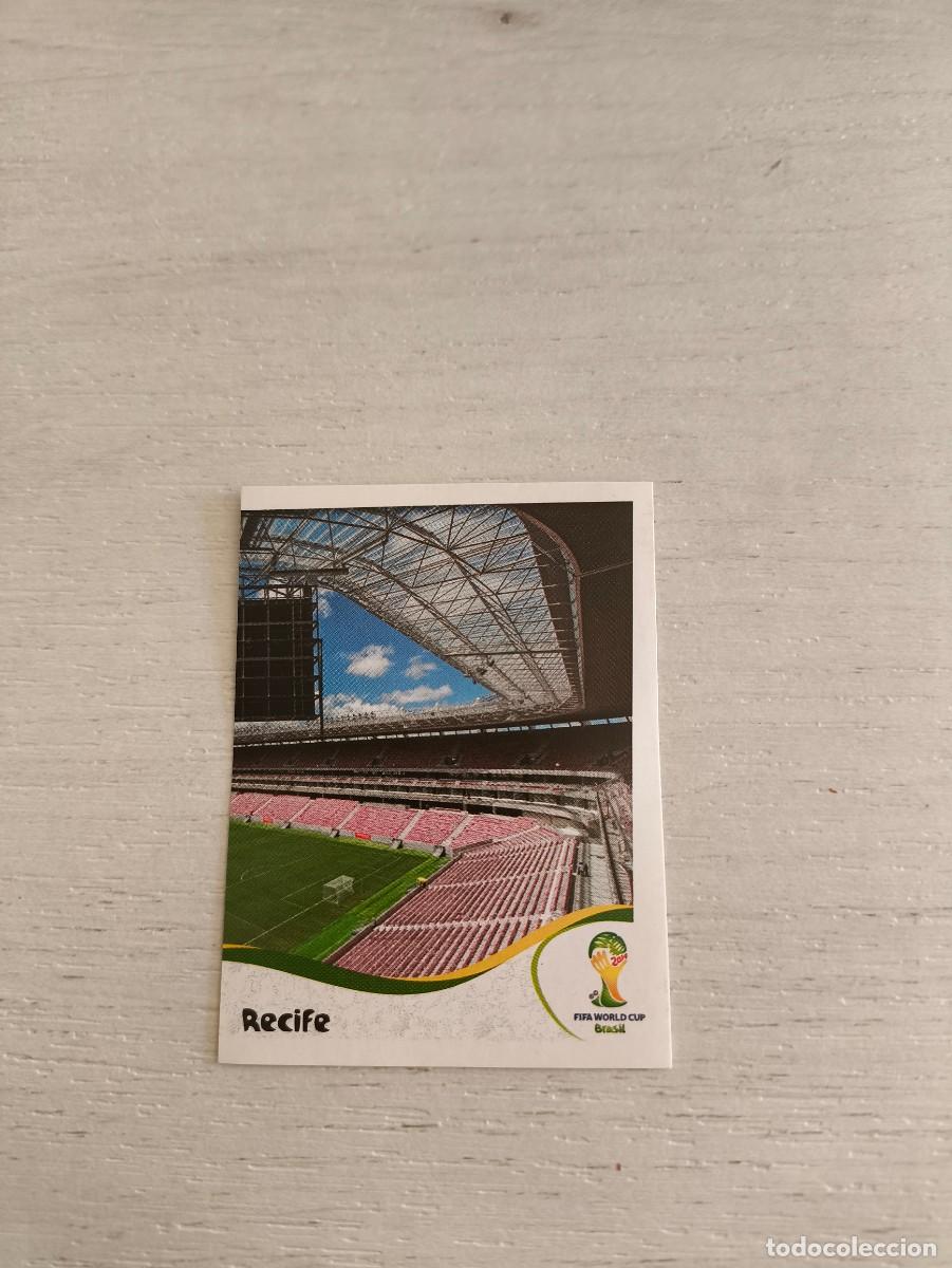 Cromos de F&uacute;tbol: 25 Arena Pernambuco - Recife PANINI FIFA MUNDIAL WORLD CUP BRASIL 2014 NO LIGA ESTE