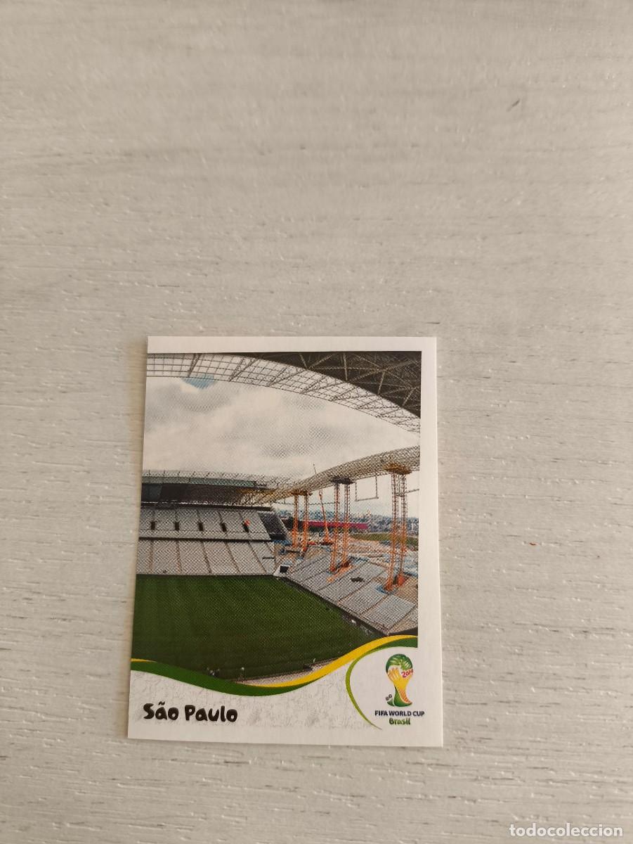 Cromos de F&uacute;tbol: 31 Arena Corinthians - S&atilde;o Paolo PANINI FIFA MUNDIAL WORLD CUP BRASIL 2014 NO LIGA ESTE