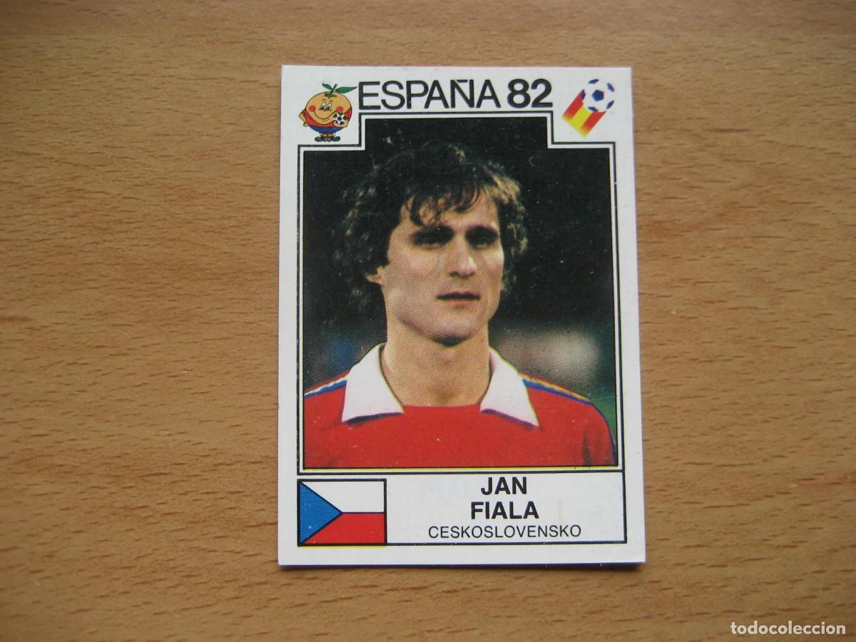 Cromos de F&uacute;tbol: ESPA&Ntilde;A 82 - N&ordm; 260 JAN FIALA - CHECOSLOVAQUIA - PANINI
