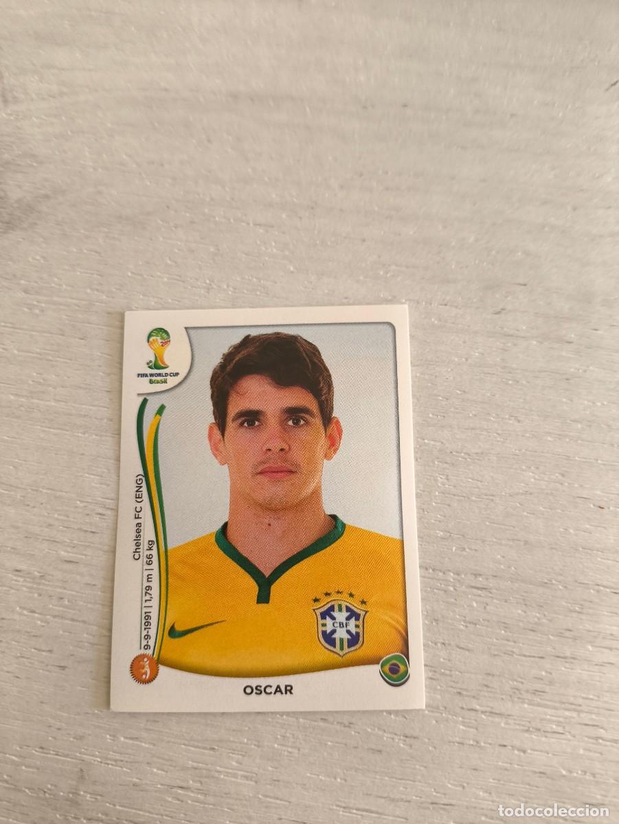 Cromos de F&uacute;tbol: 44 Oscar BRASIL PANINI FIFA MUNDIAL WORLD CUP BRASIL 2014 NO LIGA ESTE