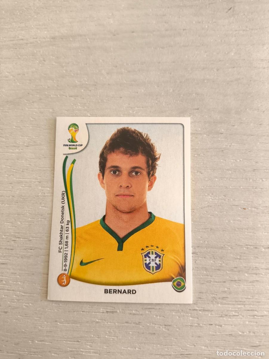 Cromos de F&uacute;tbol: 45 Bernard BRASIL PANINI FIFA MUNDIAL WORLD CUP BRASIL 2014 NO LIGA ESTE