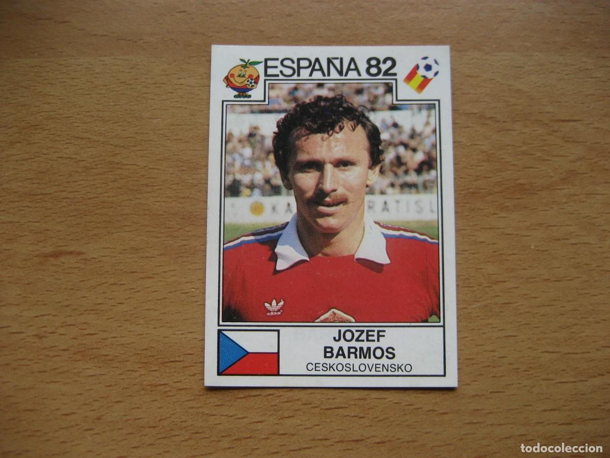 Cromos de F&uacute;tbol: ESPA&Ntilde;A 82 - N&ordm; 263 JOZEF BARMOS - CHECOSLOVAQUIA - PANINI