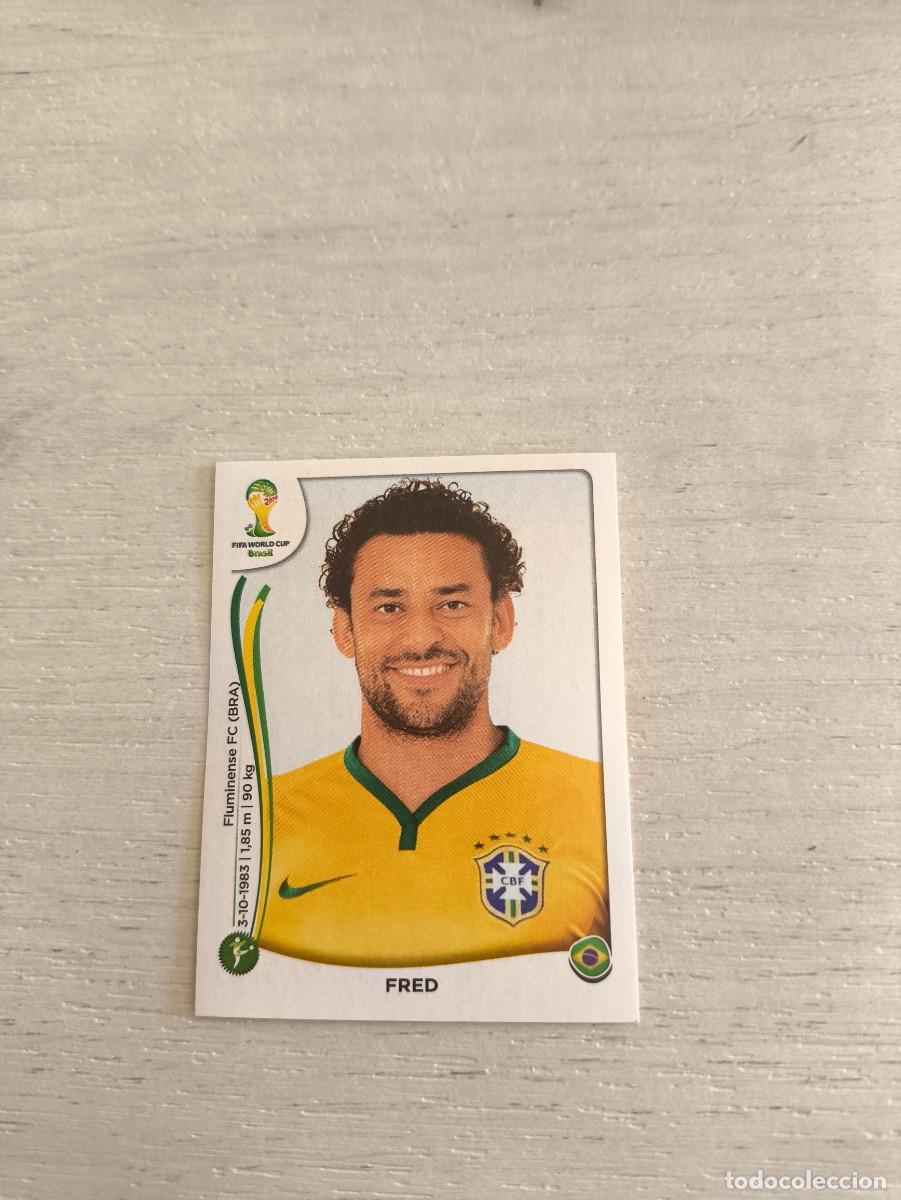 Cromos de F&uacute;tbol: 50 Fred BRASIL PANINI FIFA MUNDIAL WORLD CUP BRASIL 2014 NO LIGA ESTE