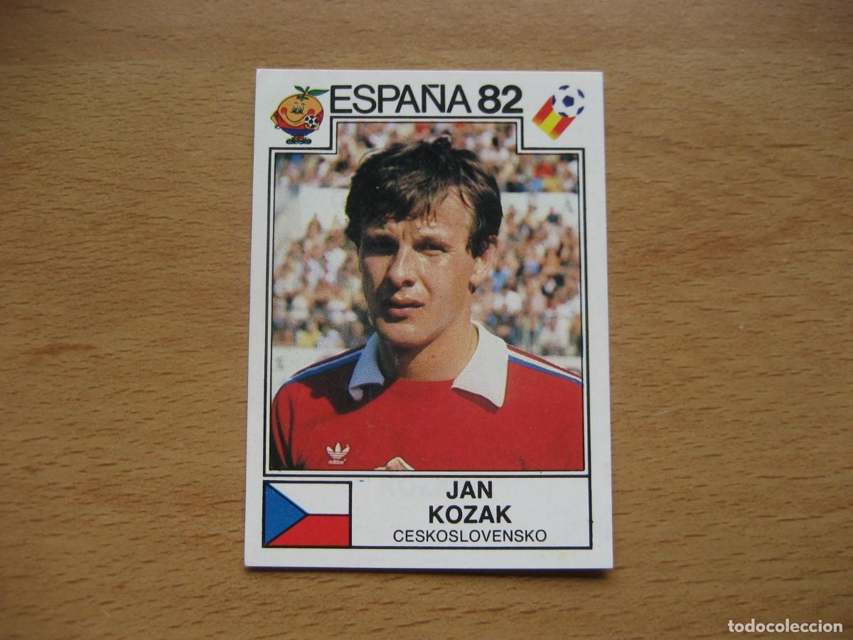 Cromos de F&uacute;tbol: ESPA&Ntilde;A 82 - N&ordm; 268 JAN KOZAK - CHECOSLOVAQUIA - PANINI