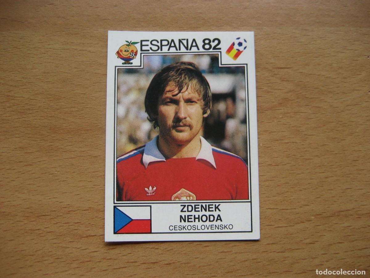Cromos de F&uacute;tbol: ESPA&Ntilde;A 82 - N&ordm; 271 ZDENEK NEHODA - CHECOSLOVAQUIA - PANINI