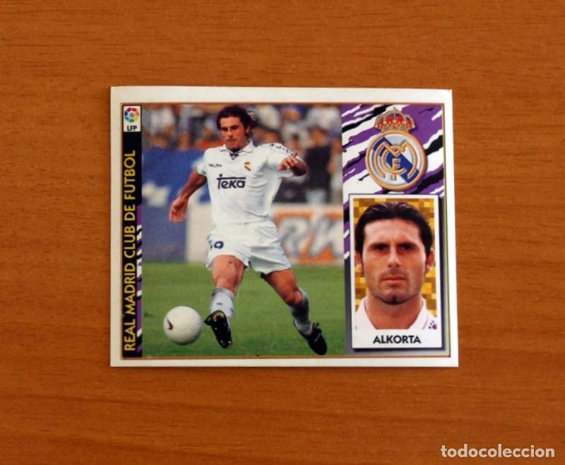 Cromos de F&uacute;tbol: Real Madrid - Alkorta - Baja - Ediciones Este Liga 1997-1998, 97-98 - Nunca Pegado