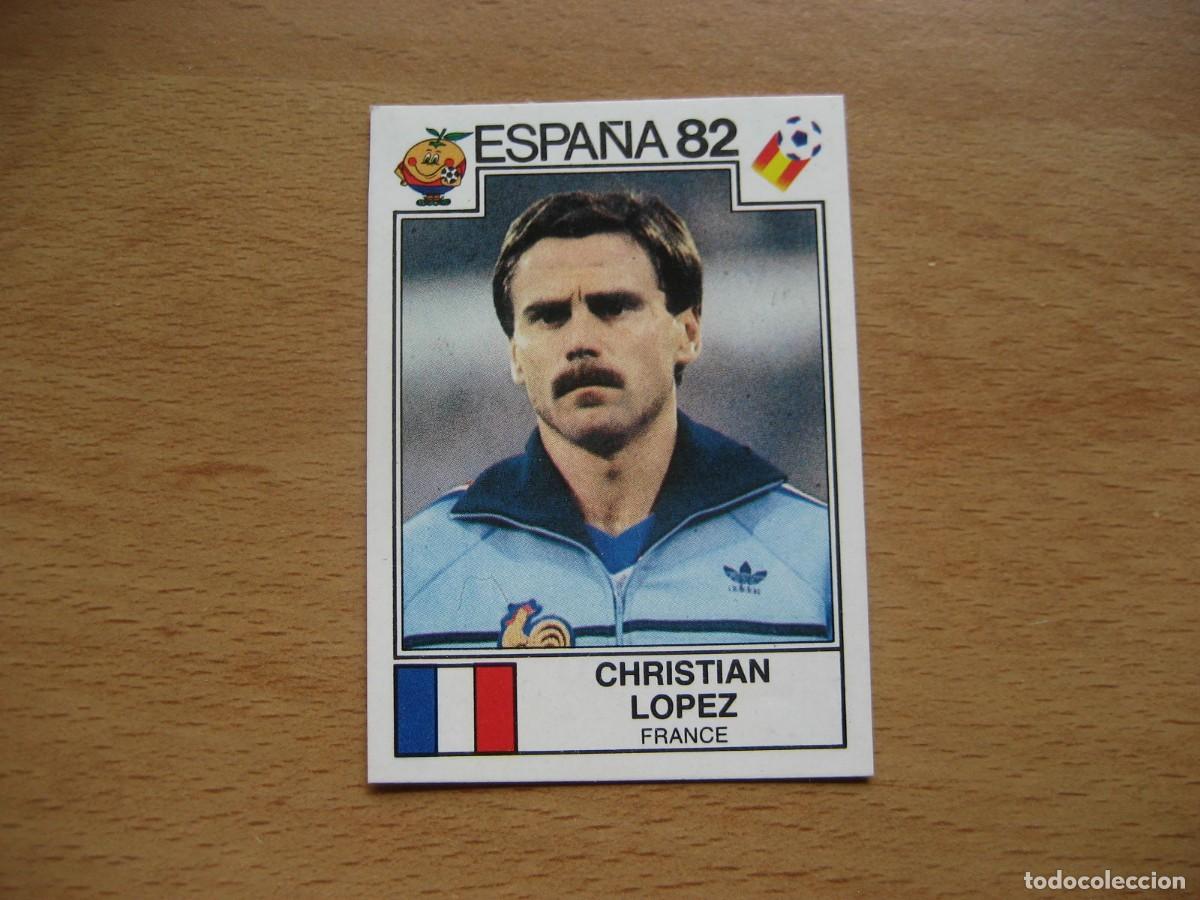 Cromos de F&uacute;tbol: ESPA&Ntilde;A 82 - N&ordm; 280 CHRISTIAN LOPEZ - FRANCIA - PANINI