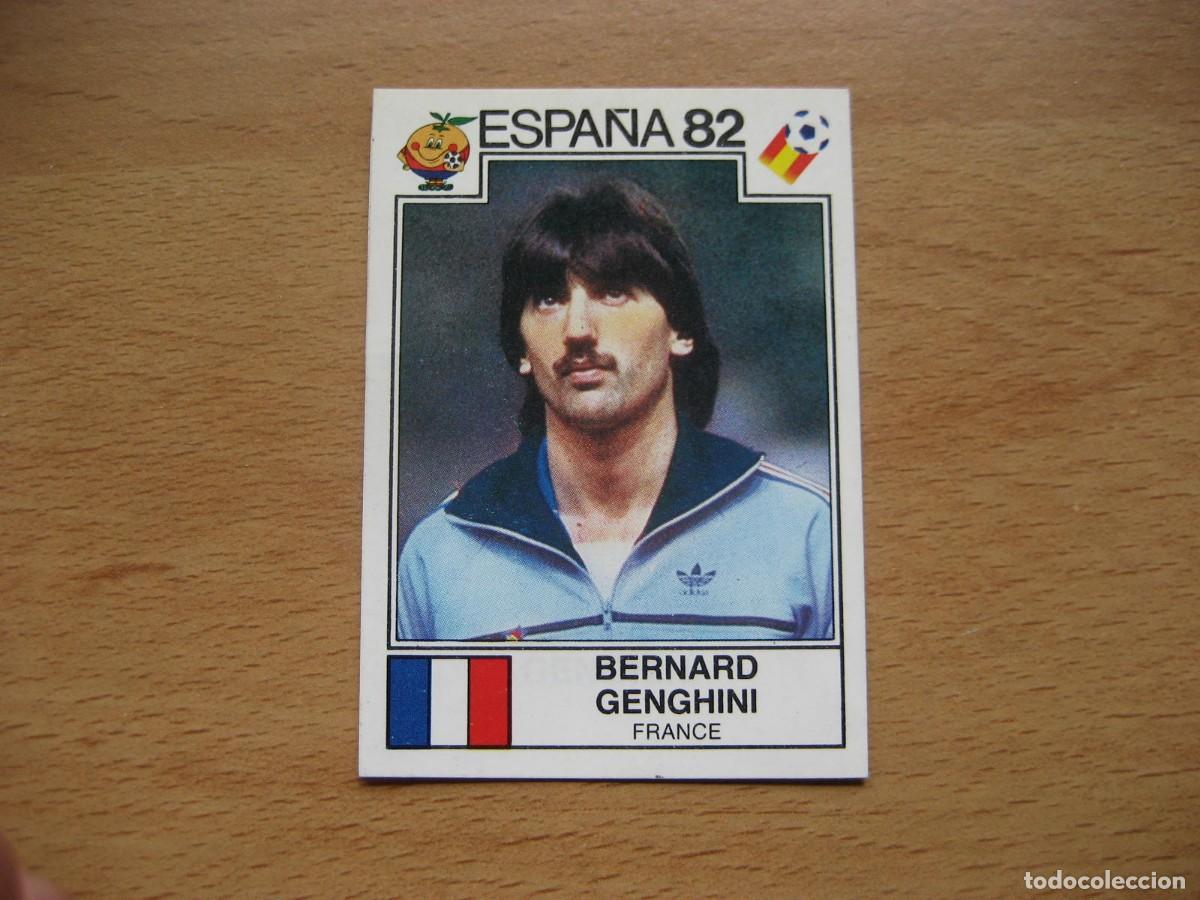 Cromos de F&uacute;tbol: ESPA&Ntilde;A 82 - N&ordm; 283 BERNARD GENGHINI - FRANCIA - PANINI