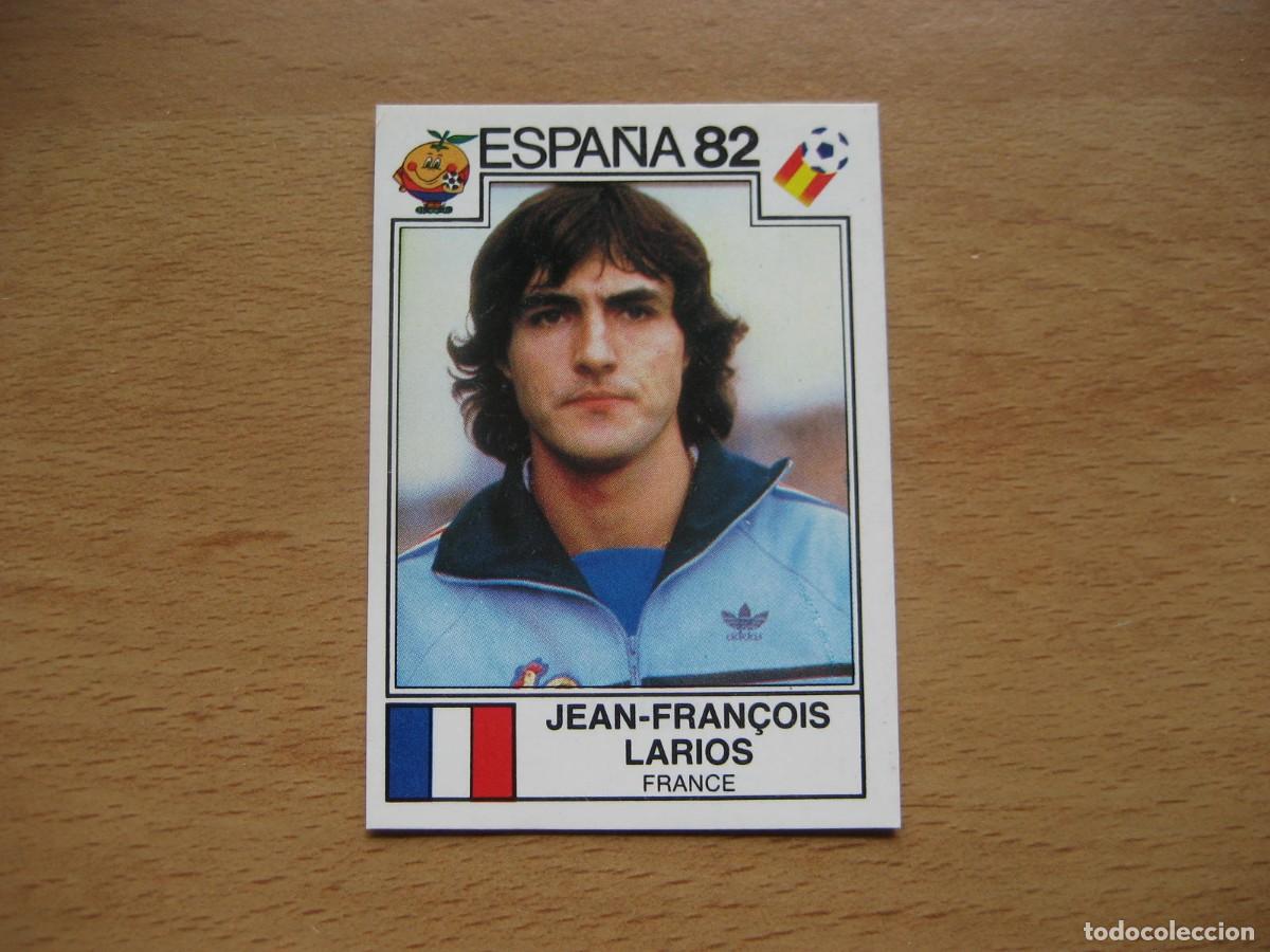 Cromos de F&uacute;tbol: ESPA&Ntilde;A 82 - N&ordm; 284 JEAN FRANCOIS LARIOS - FRANCIA - PANINI