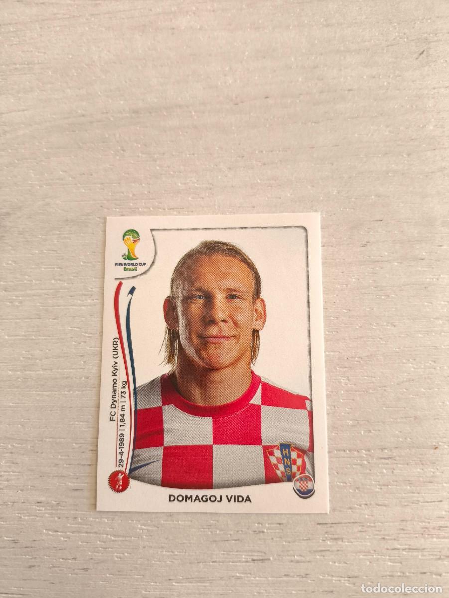 Cromos de F&uacute;tbol: 58 Domagoj Vida CROACIA PANINI FIFA MUNDIAL WORLD CUP BRASIL 2014 NO LIGA ESTE