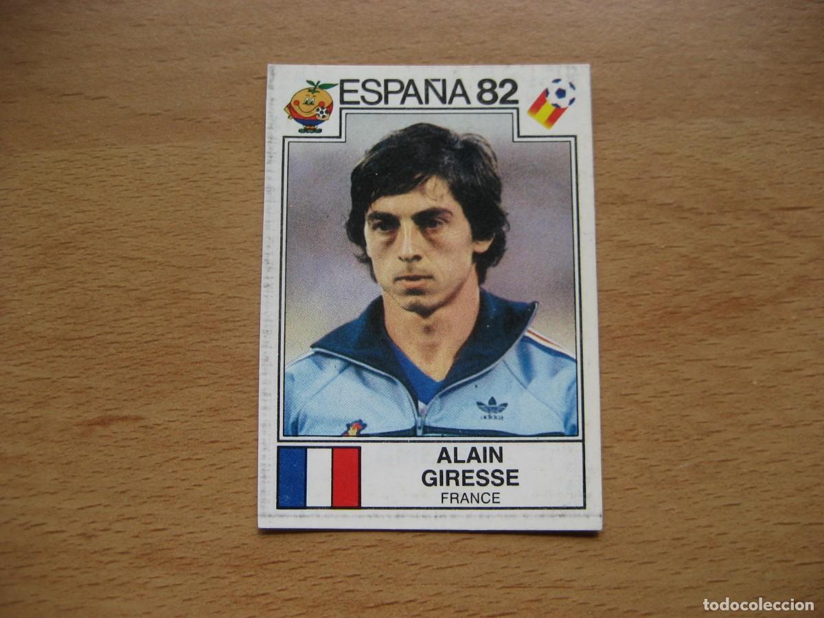 Cromos de F&uacute;tbol: ESPA&Ntilde;A 82 - N&ordm; 285 ALAIN GIRESSE - FRANCIA - PANINI