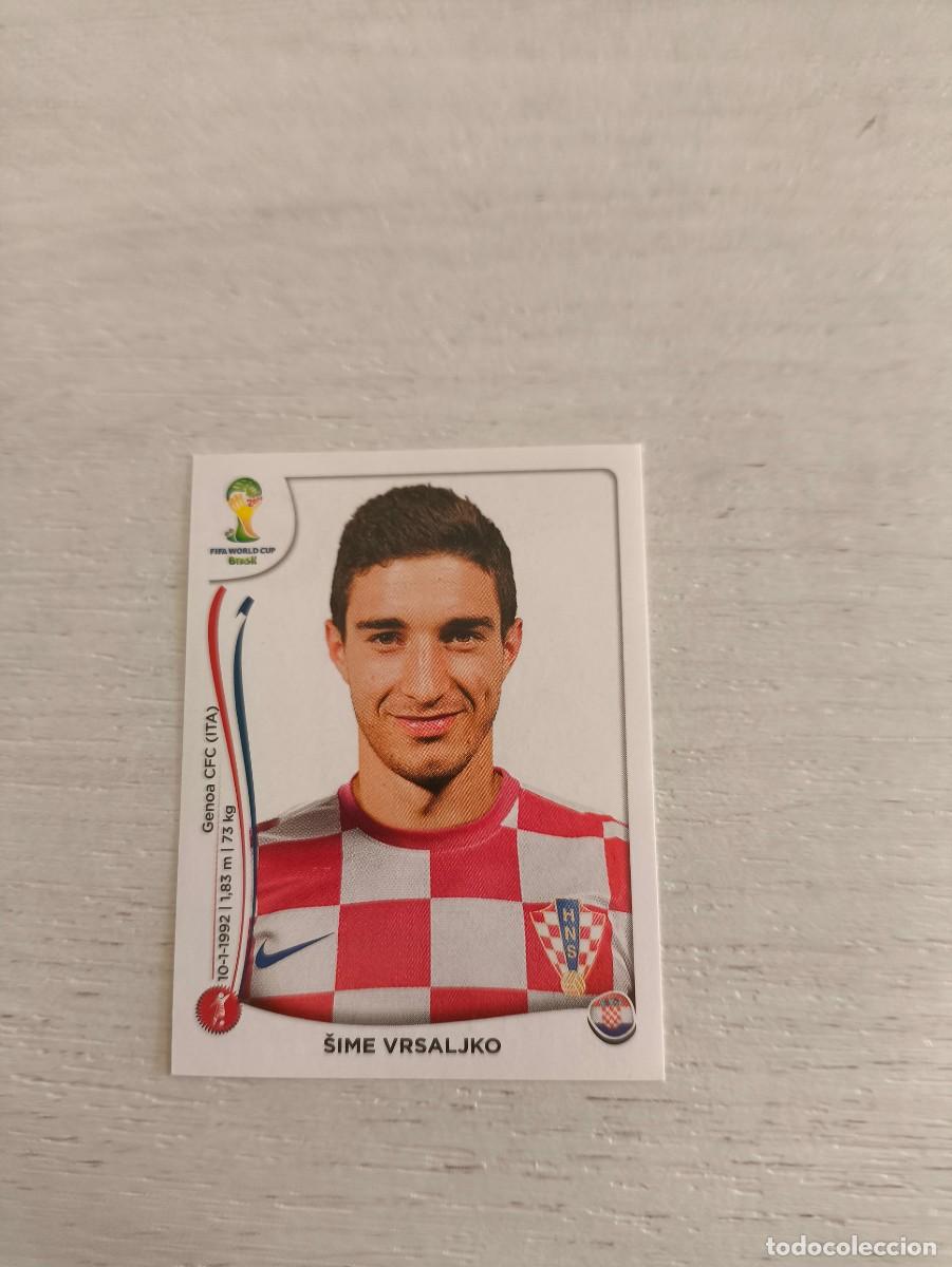 Cromos de F&uacute;tbol: 59 &Scaron;ime Vrsaljko CROACIA PANINI FIFA MUNDIAL WORLD CUP BRASIL 2014 NO LIGA ESTE