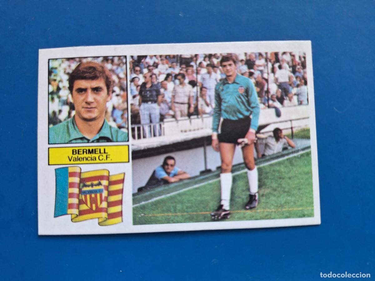 Cromos de F&uacute;tbol: Este 82 83 1982 1983 Bermell Valencia coloca