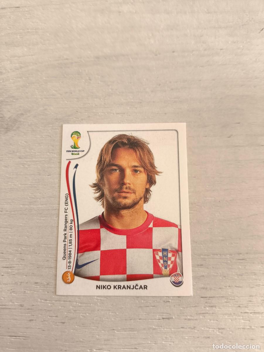 Cromos de F&uacute;tbol: 61 Niko Kranjčar CROACIA PANINI FIFA MUNDIAL WORLD CUP BRASIL 2014 NO LIGA ESTE