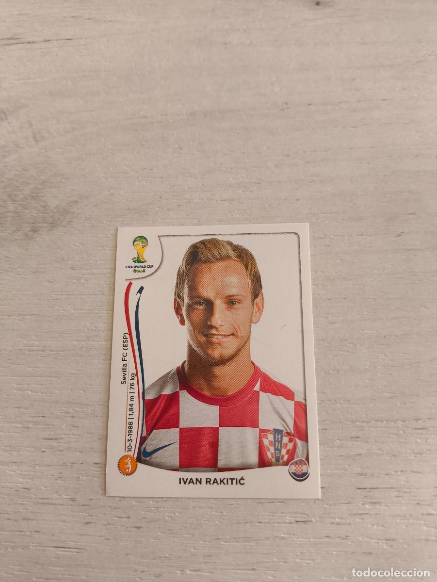 Cromos de F&uacute;tbol: 63 Ivan Rakitic CROACIA PANINI FIFA MUNDIAL WORLD CUP BRASIL 2014 NO LIGA ESTE