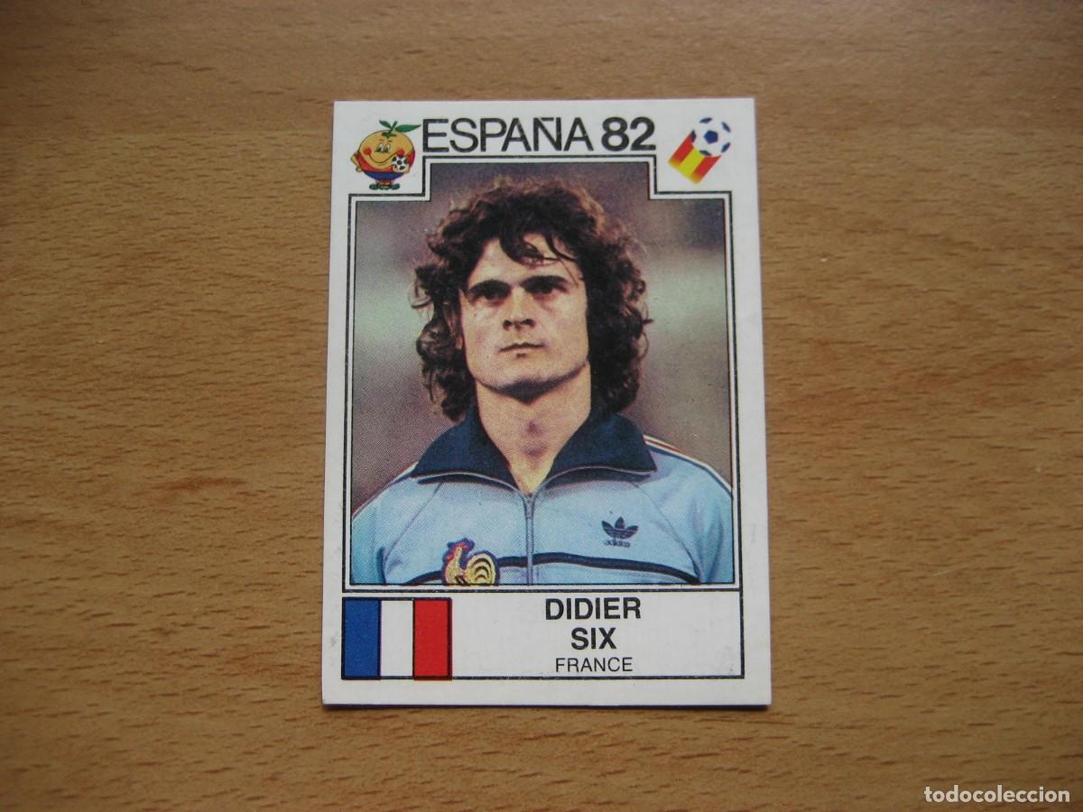 Cromos de F&uacute;tbol: ESPA&Ntilde;A 82 - N&ordm; 290 DIDIER SIX - FRANCIA - PANINI
