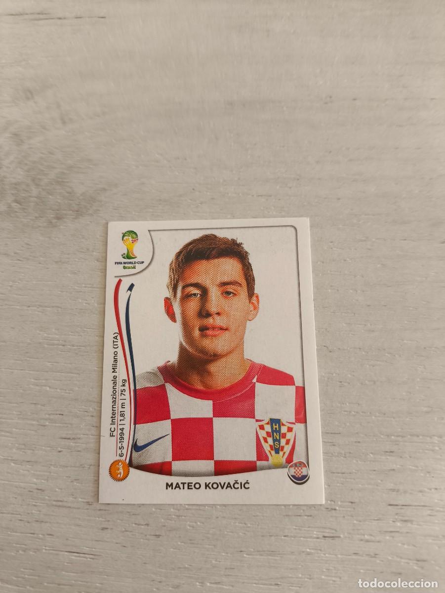 Cromos de F&uacute;tbol: 64 Mateo Kovačić CROACIA PANINI FIFA MUNDIAL WORLD CUP BRASIL 2014 NO LIGA ESTE