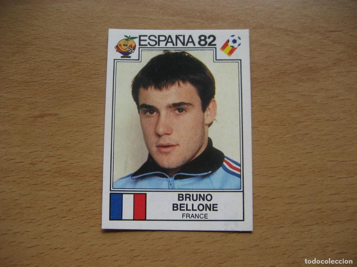 Cromos de F&uacute;tbol: ESPA&Ntilde;A 82 - N&ordm; 291 BRUNO BELLONE - FRANCIA - PANINI