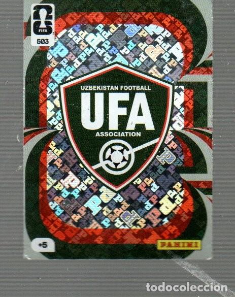 Cromos de F&uacute;tbol: CROMO DE EDITOR XL ADRENALYN PANINI ESCUDO UFA N&ordm; +5 FIFA WORLD CUP 2026
