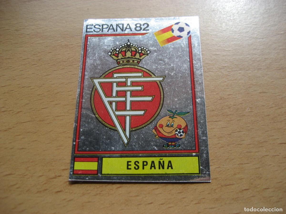Cromos de F&uacute;tbol: ESPA&Ntilde;A 82 - N&ordm; 292 ESCUDO - ESPA&Ntilde;A - PANINI