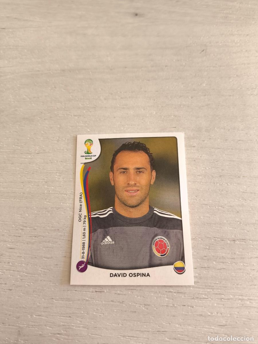 Cromos de F&uacute;tbol: 186 David Ospina COLOMBIA PANINI FIFA MUNDIAL WORLD CUP BRASIL 2014 NO LIGA ESTE