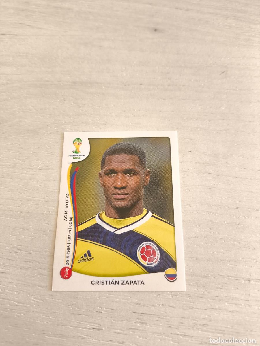 Figurine di Calcio: 188 Cristian Zapata COLOMBIA PANINI FIFA MUNDIAL WORLD CUP BRASIL 2014 NO LIGA ESTE