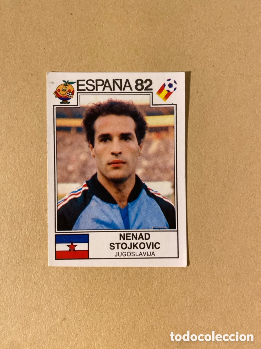 Figurine di Calcio: Cromo panini mundial Espa&ntilde;a 82 n&uacute;mero 316 Stojkovic - Sticker album world cup Spain 1982