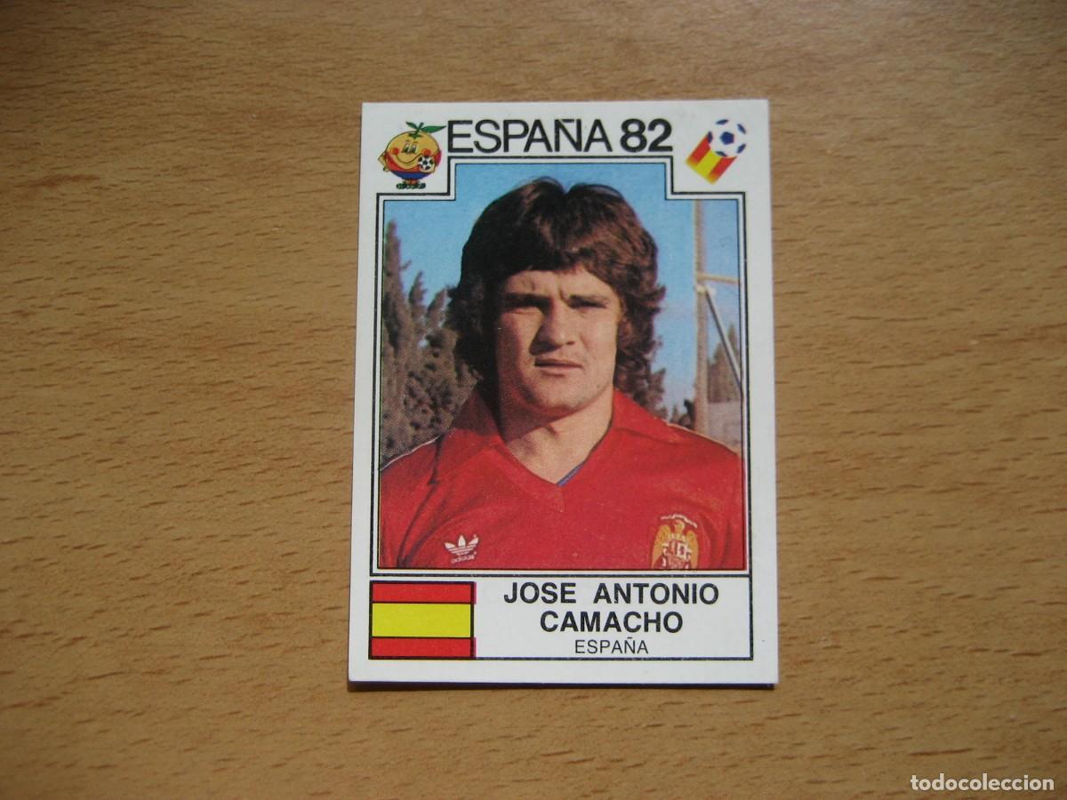 Figurine di Calcio: ESPA&Ntilde;A 82 - N&ordm; 295 CAMACHO - ESPA&Ntilde;A - PANINI