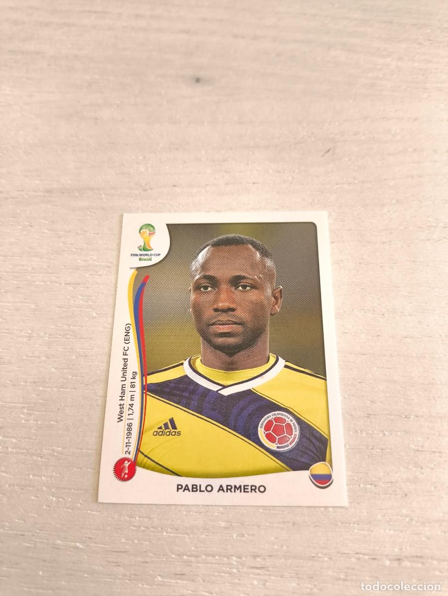 Figurine di Calcio: 190 Pablo Armero COLOMBIA PANINI FIFA MUNDIAL WORLD CUP BRASIL 2014 NO LIGA ESTE