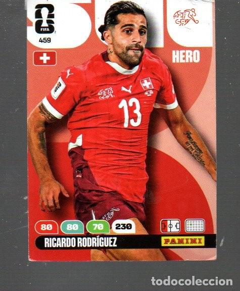Cromos de F&uacute;tbol: CROMO DE EDITOR XL ADRENALYN PANINI SUIZA RICARDO RODRIGUEZ N&ordm; 459 FIFA WORLD CUP 2026