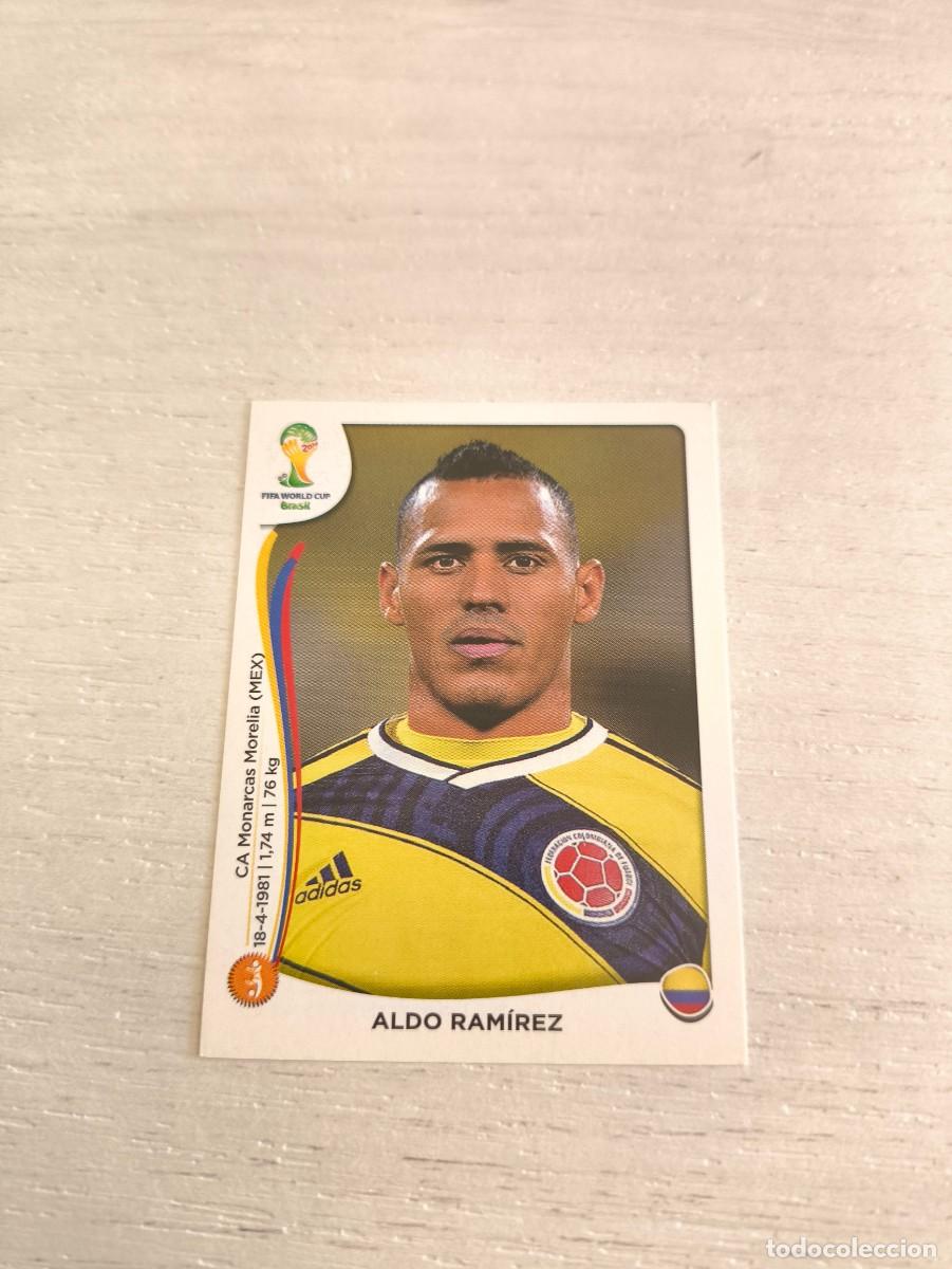 Cromos de F&uacute;tbol: 192 Aldo Ramirez COLOMBIA PANINI FIFA MUNDIAL WORLD CUP BRASIL 2014 NO LIGA ESTE