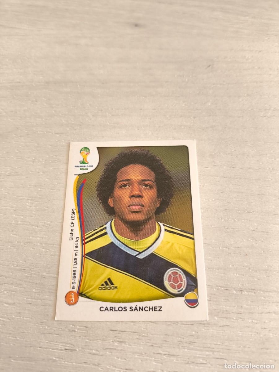 Cromos de F&uacute;tbol: 193 Carlos Sanchez COLOMBIA PANINI FIFA MUNDIAL WORLD CUP BRASIL 2014 NO LIGA ESTE