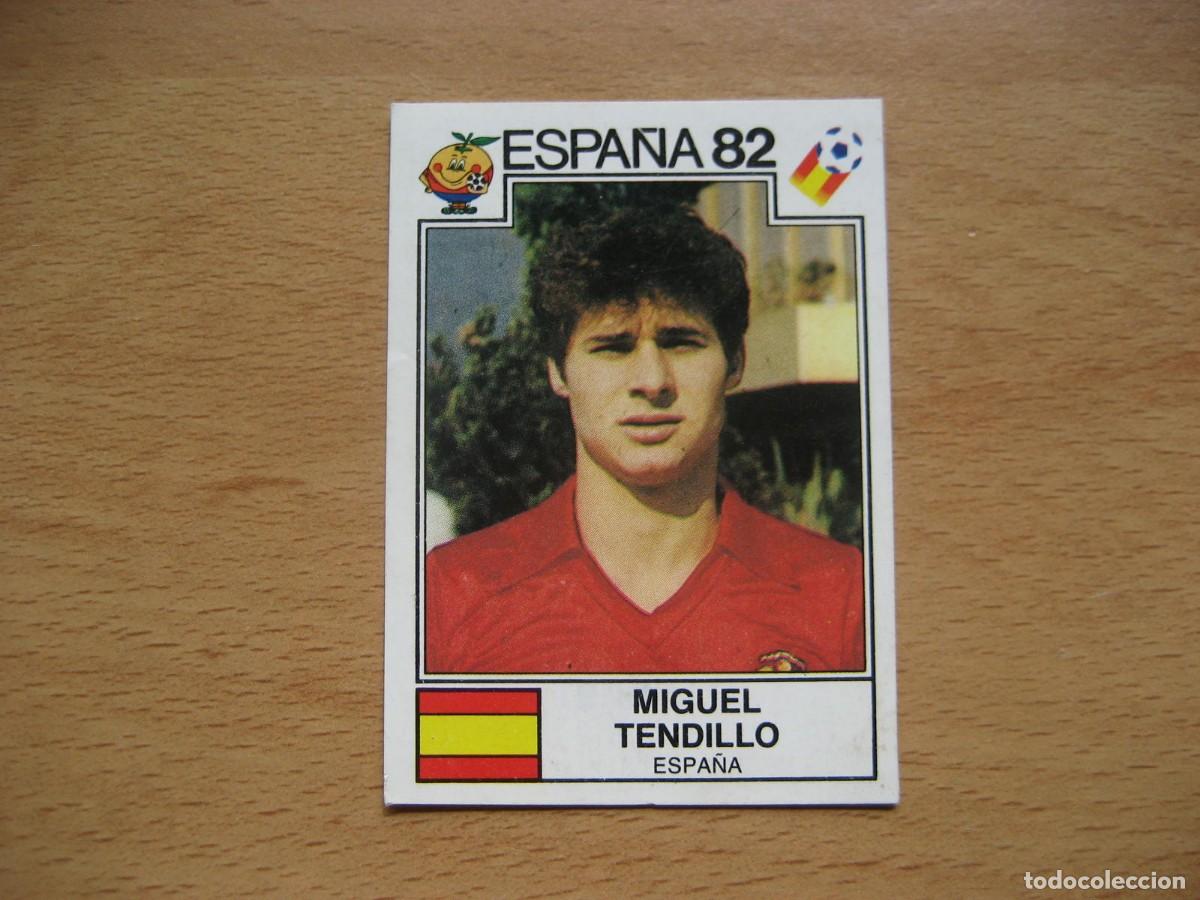 Cromos de F&uacute;tbol: ESPA&Ntilde;A 82 - N&ordm; 298 TENDILLO - ESPA&Ntilde;A - PANINI