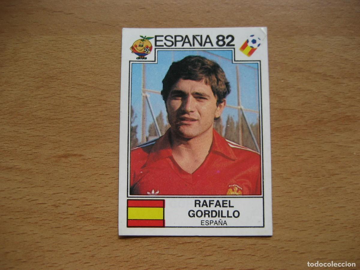 Cromos de F&uacute;tbol: ESPA&Ntilde;A 82 - N&ordm; 299 GORDILLO - ESPA&Ntilde;A - PANINI