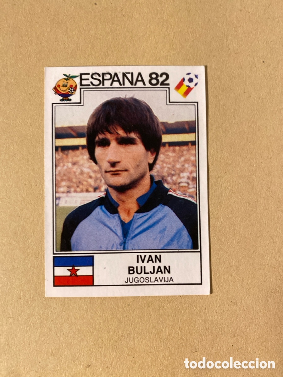 Cromos de F&uacute;tbol: Cromo panini mundial Espa&ntilde;a 82 n&uacute;mero 314 Buljan - Sticker album world cup Spain 1982