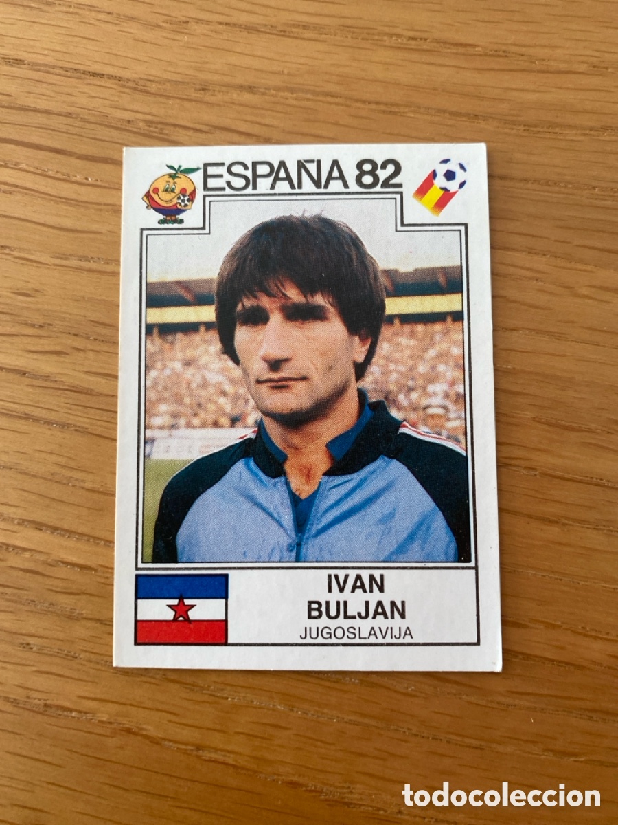 Cromos de F&uacute;tbol: Cromo panini mundial Espa&ntilde;a 82 n&uacute;mero 314 Buljan - Sticker album world cup Spain 1982