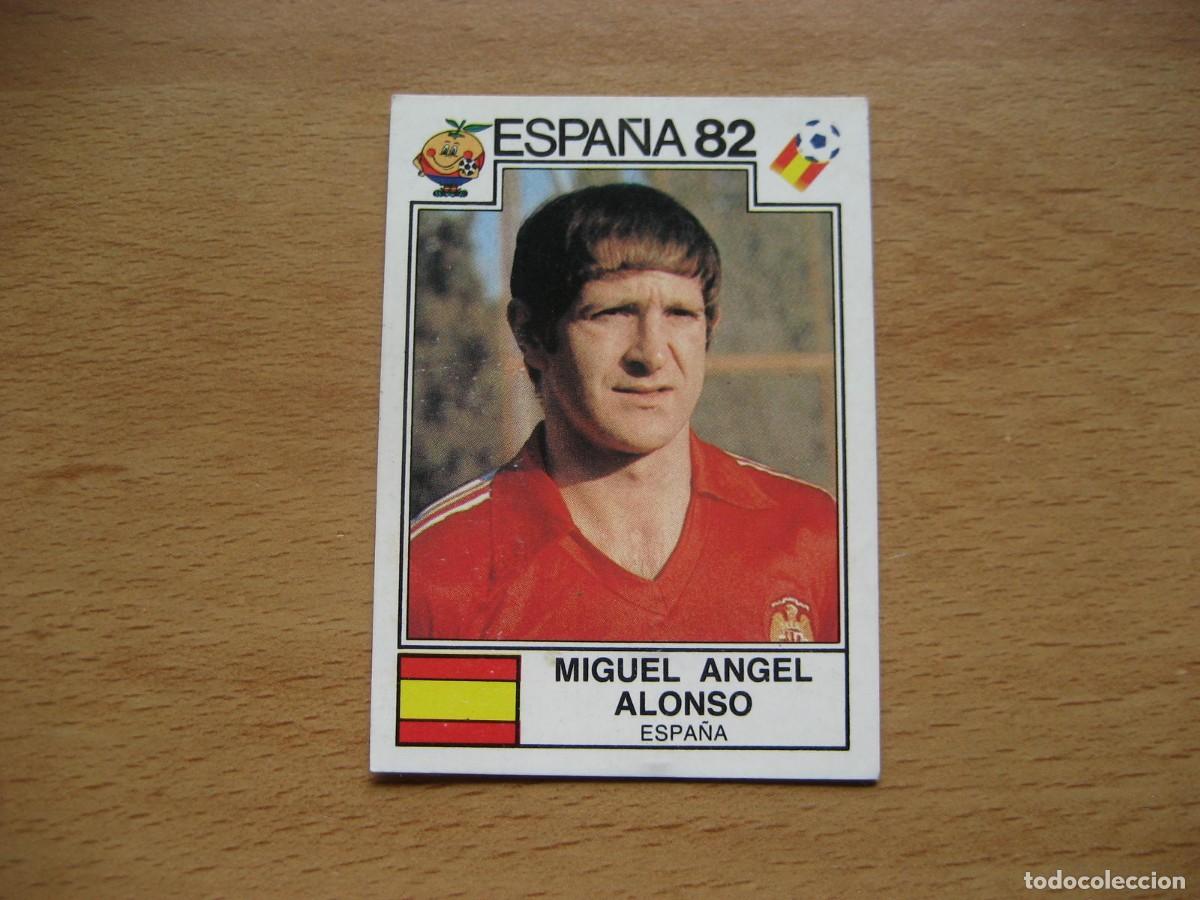 Cromos de F&uacute;tbol: ESPA&Ntilde;A 82 - N&ordm; 301 ALONSO - ESPA&Ntilde;A - PANINI