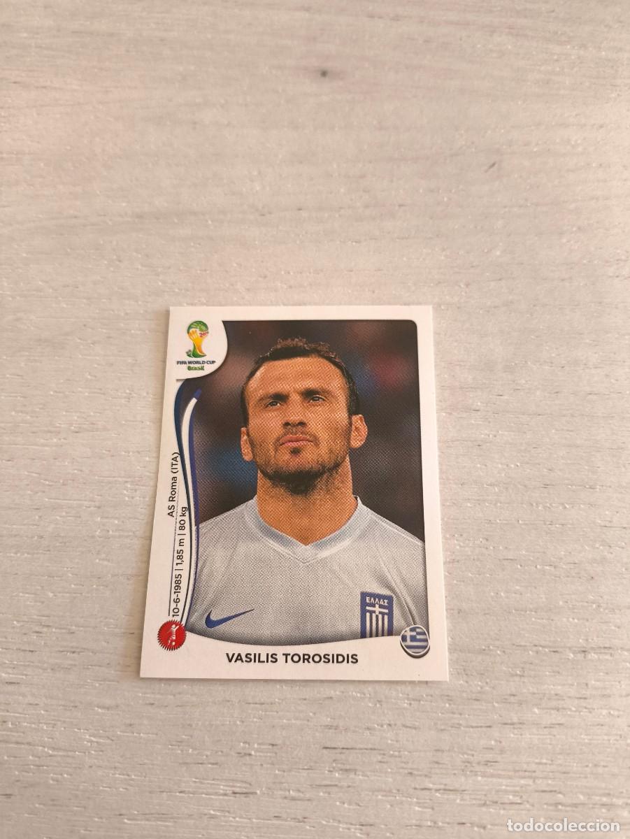 Cromos de F&uacute;tbol: 206 Vasilis Torosidis GRECIA PANINI FIFA MUNDIAL WORLD CUP BRASIL 2014 NO LIGA ESTE