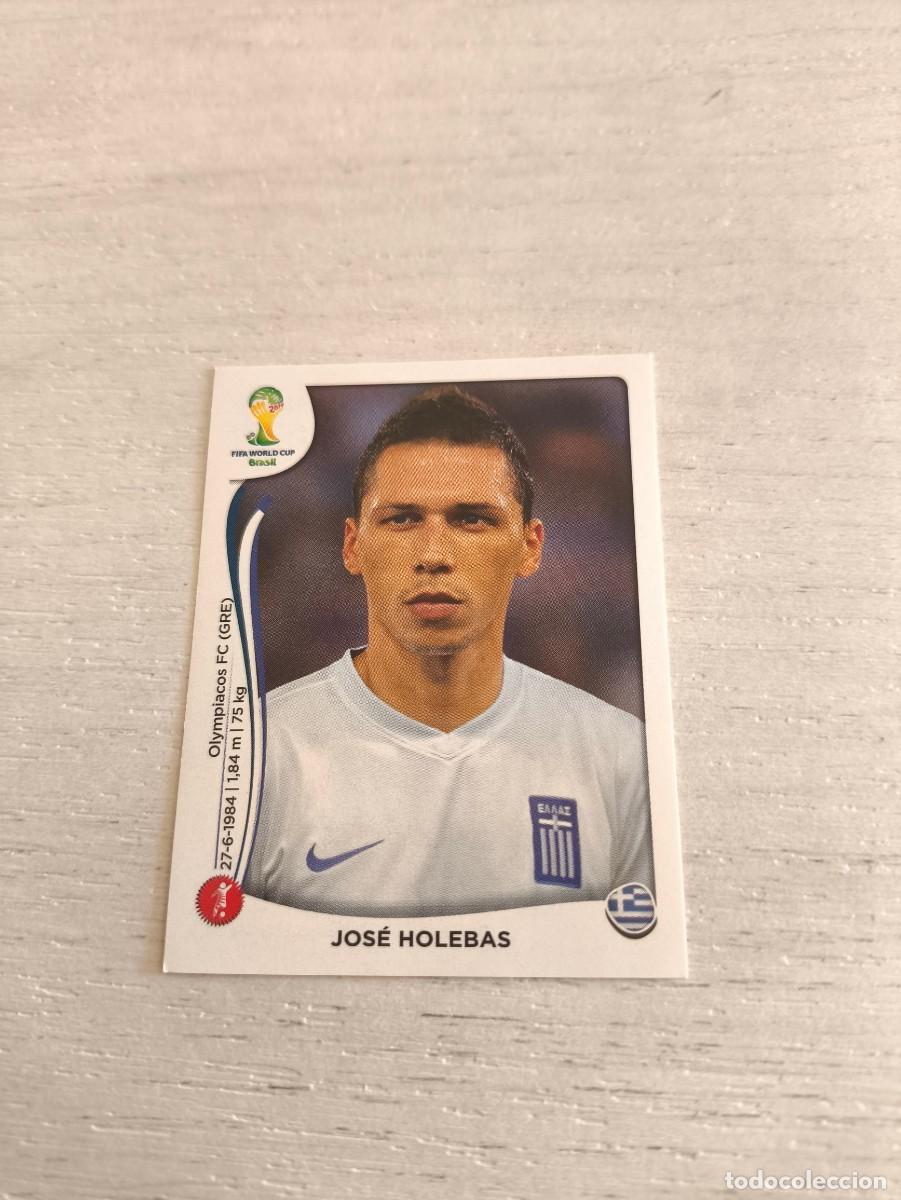 Cromos de F&uacute;tbol: 210 Jose Holebas GRECIA PANINI FIFA MUNDIAL WORLD CUP BRASIL 2014 NO LIGA ESTE