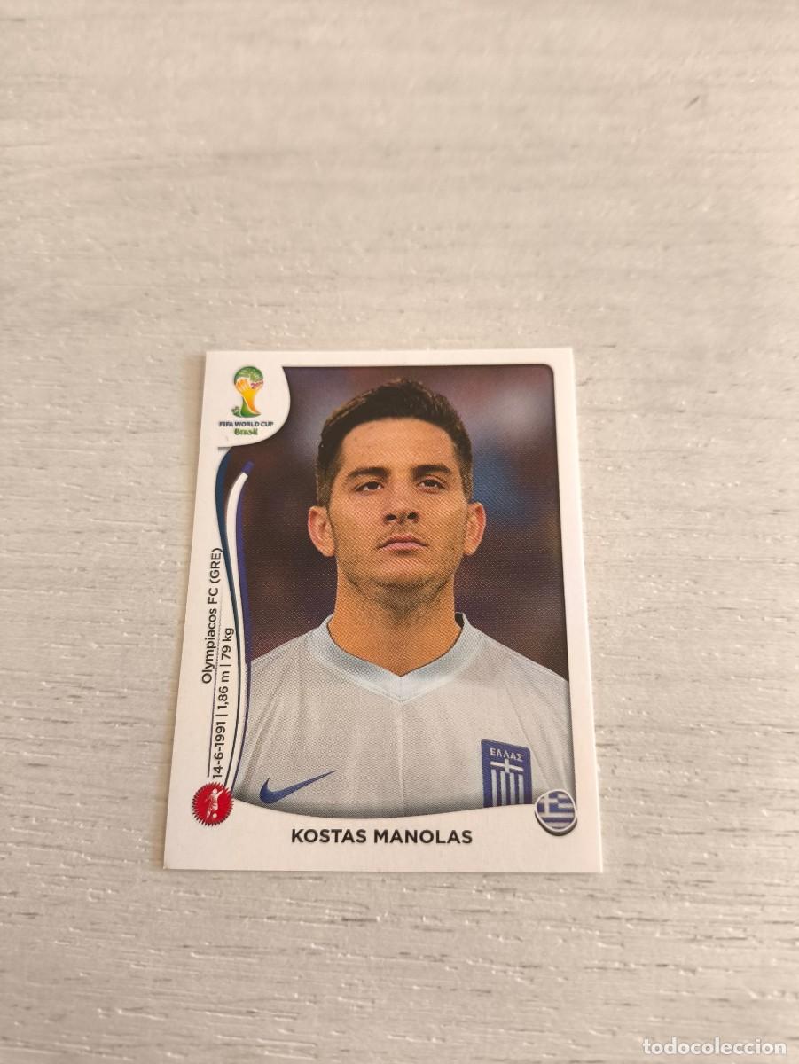 Cromos de F&uacute;tbol: 211 Kostas Manolas GRECIA PANINI FIFA MUNDIAL WORLD CUP BRASIL 2014 NO LIGA ESTE