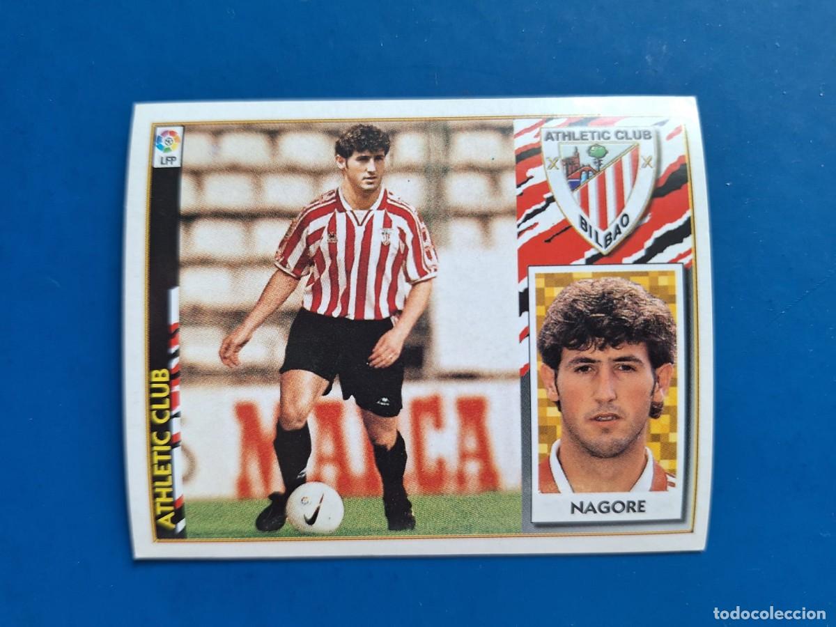 Figurine di Calcio: Este 97 98 1997 1998 Nagore Athletic Club Bilbao Ath. ultimos fichajes UF 25 fichaje nuevo sin pegar