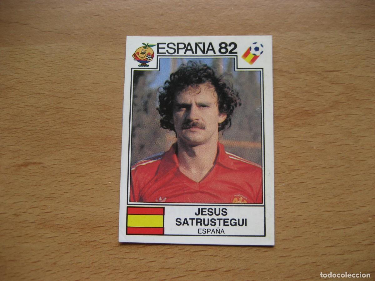Figurine di Calcio: ESPA&Ntilde;A 82 - N&ordm; 306 SATRUSTEGUI - ESPA&Ntilde;A - PANINI